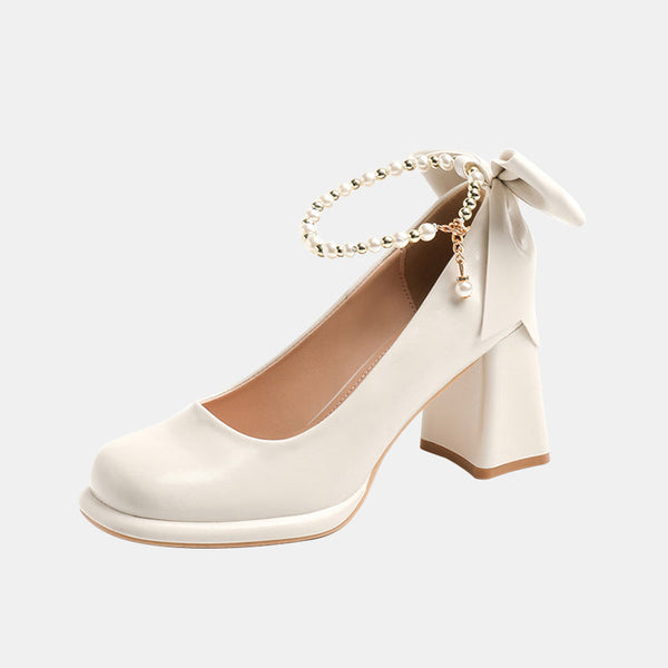 Pearl Mary Jane Pumps