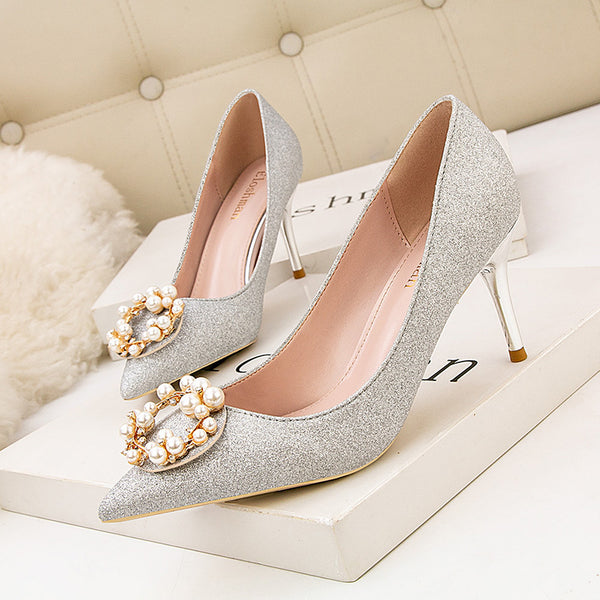 Wedding Pearls Pumps