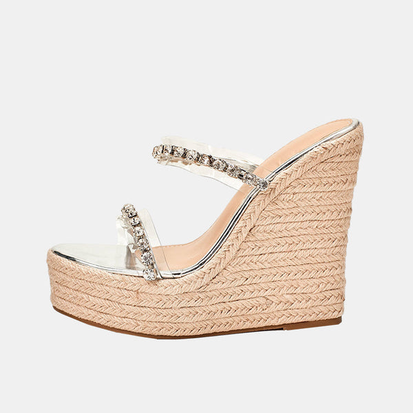 Scilla Rhinestone Wedges