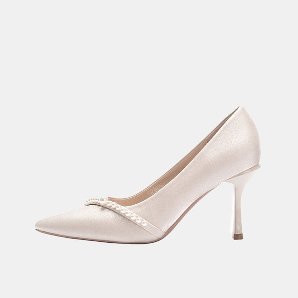 Elegant Silk Pumps