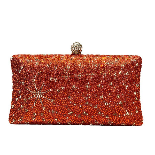 Tillbuy Sparkling luxury rhinestone decorative bag