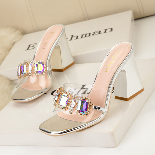 Crystal Rhinestone Sandals